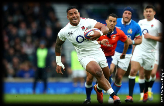 England v Italy Manu Tuilagi Six Nations 2019